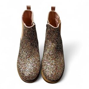 Cupcake Couture Crishel Glitter Chelsea Boots | Youth 4 / Women’s 6